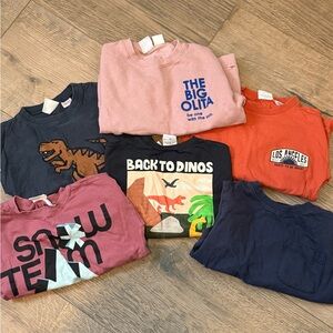 Zara Boys Sweatshirt + Long TShirt Winter Bundle- Size 3T